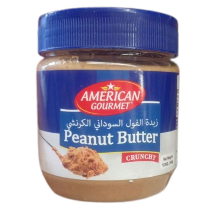 American Gourmet Peanut Butter Crunchy, 340g