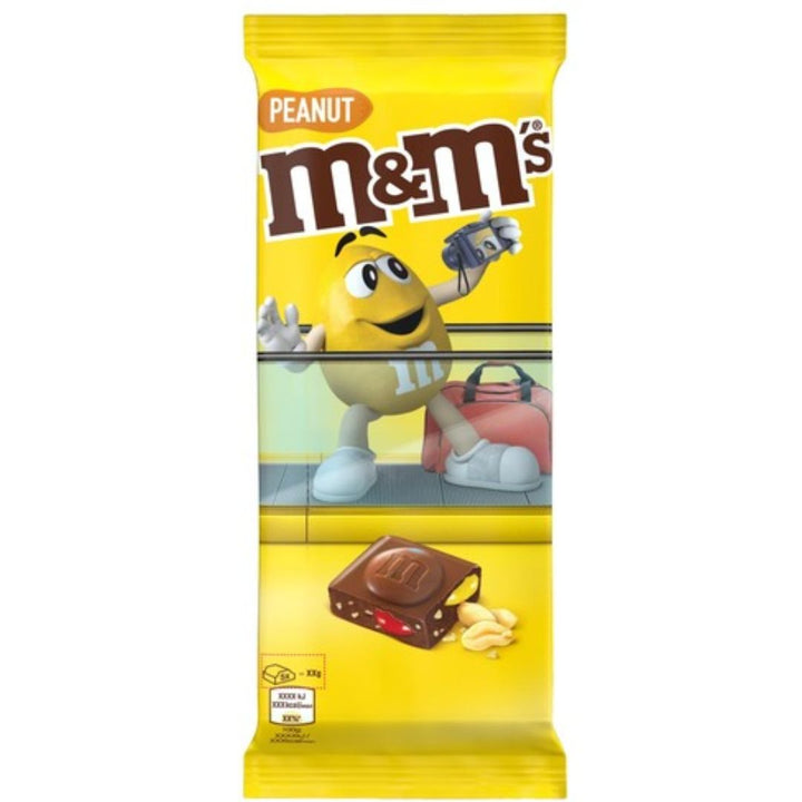 M&M'S Peanut Chocolate Block, 165g