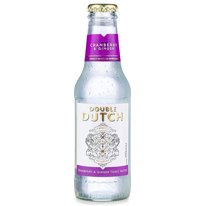 Double Dutch Cranberry & Ginger Premium Tonic Water,  200ml