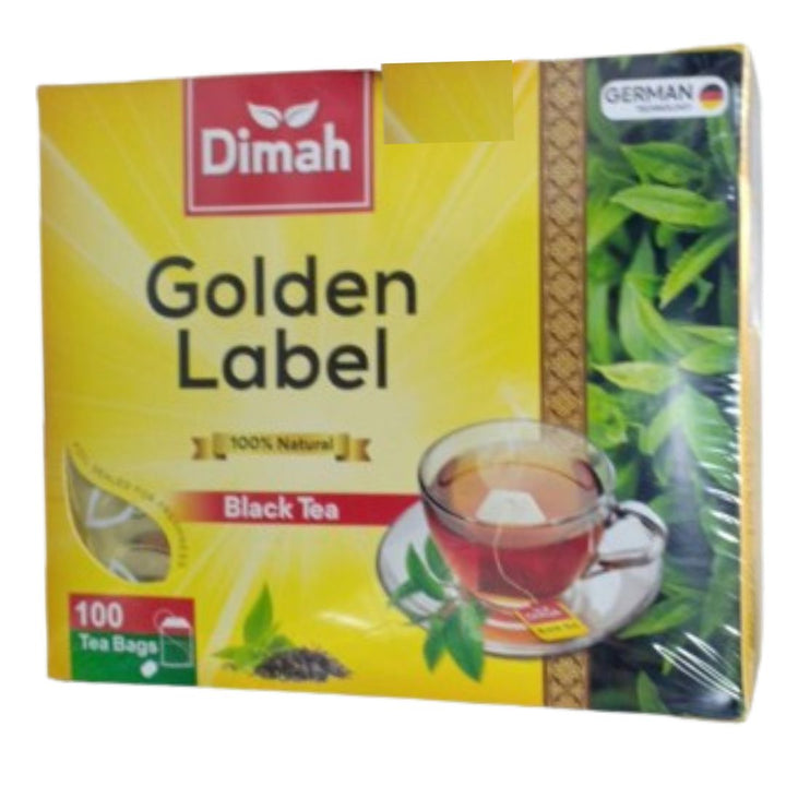 Dimah Golden Label Black Tea, 100Bag