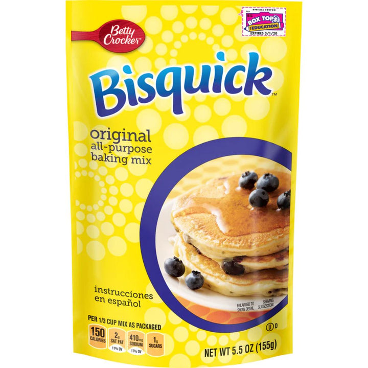 Betty Crocker Bisquick Original All-Purpose Baking Mix, 155g