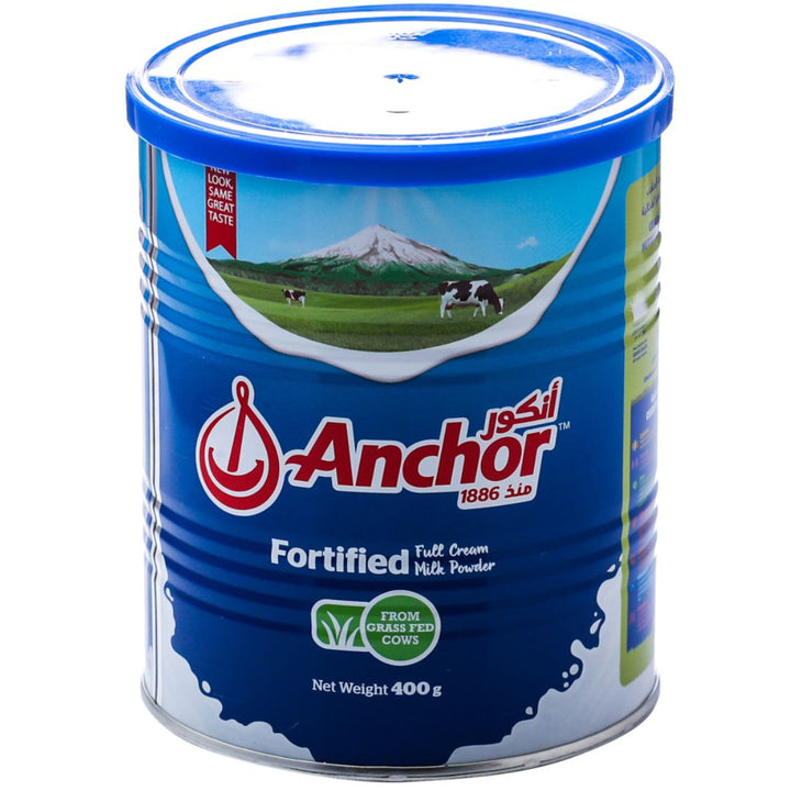 Anchor Fortified Full Cream Milk Powder, 400g