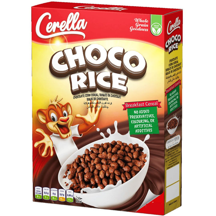 Cerella Choco Rice Cereal, 500g