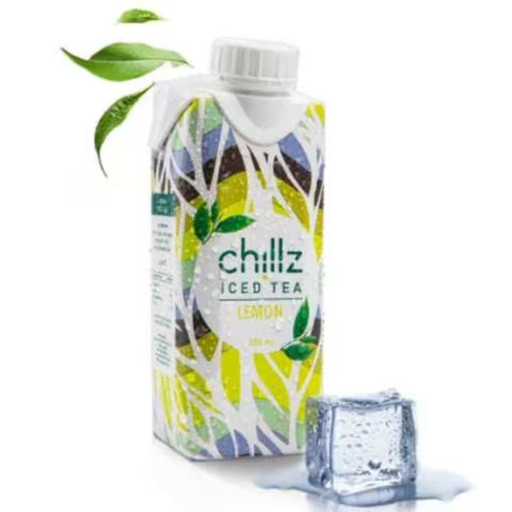 Chillz Iced Tea Drink Lemon Flavor 250ml