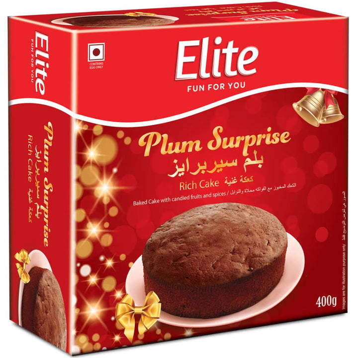 Elite Surprise Rich Plum Cake, 400g