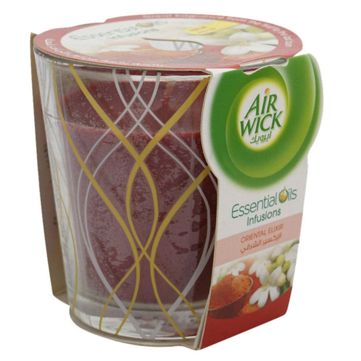 Air Wick Essential Oils Infusion Oriental Elixir Scented Candle, 105ml