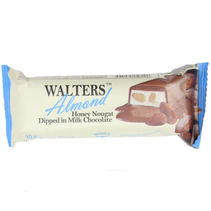 Walters Milk Chocolate Almond Nougat, 40g