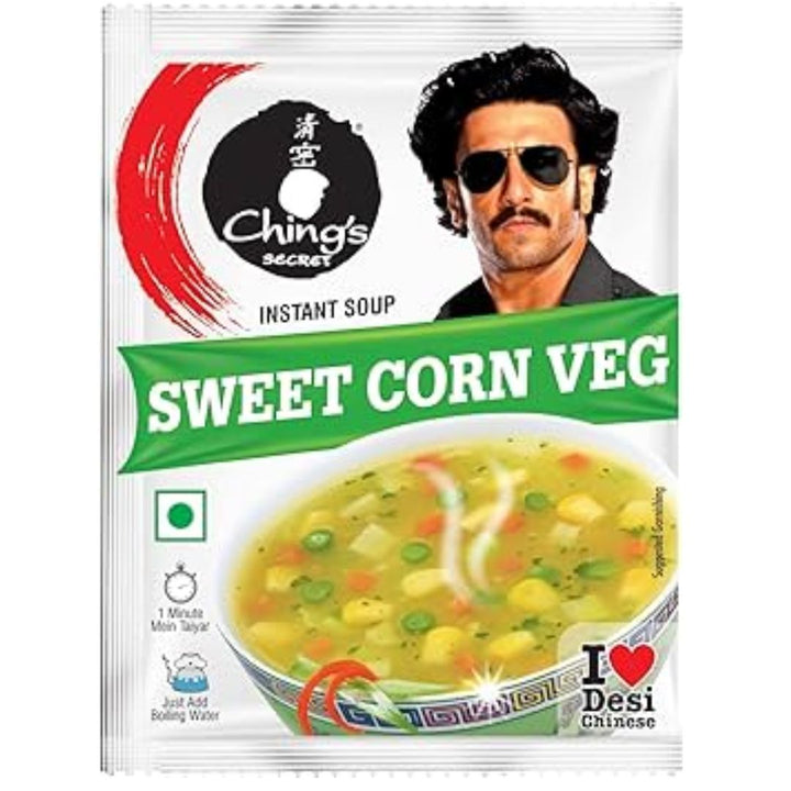 Chings Secret Vegetable Sweet Corn Soup, 55g