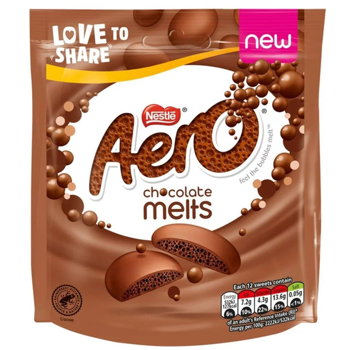 Aero Chocolate Melts, 92g