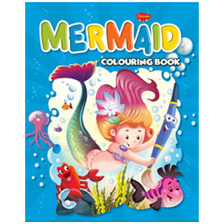 Mermaid Colouring Book