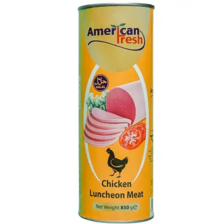 American Fresh Chicken Flavor - Halal Luncheon Meat, 850g