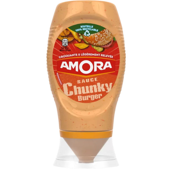 Amora Chunky Burger Sauce, 258g