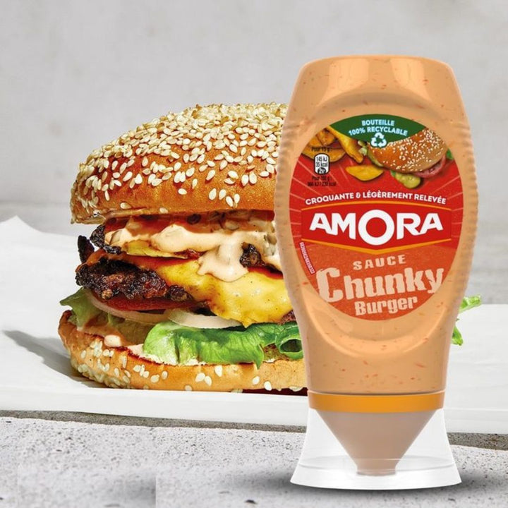 Amora Chunky Burger Sauce, 258g