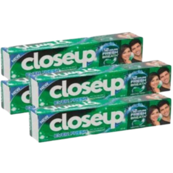 Closeup Ever Fresh Menthol Fresh Toothpaste, 4x120ml