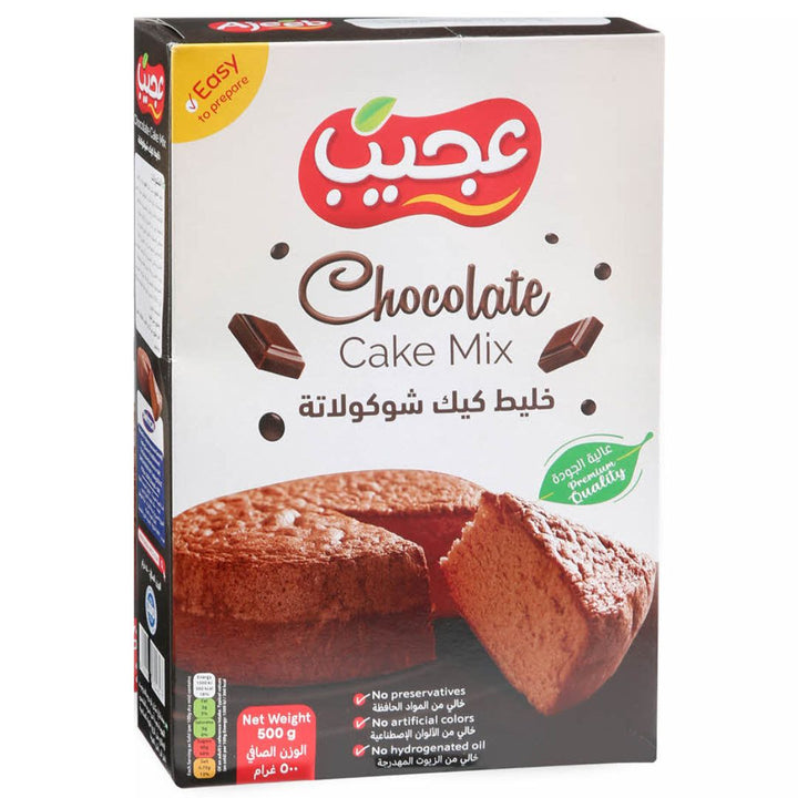 Ajeeb Cake Mix Chocolate, 500g