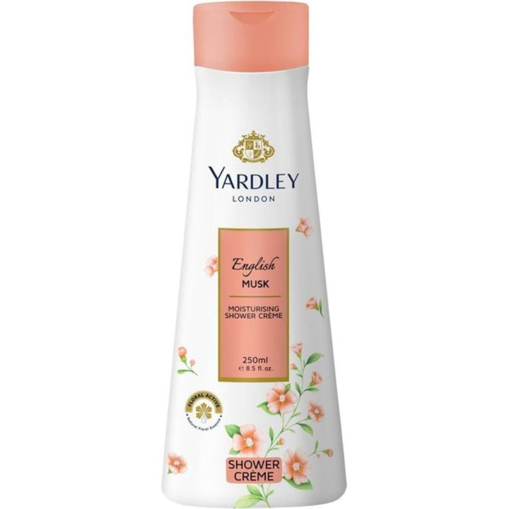 Yardley Moisturising Shower Cream English Musk, 250ml