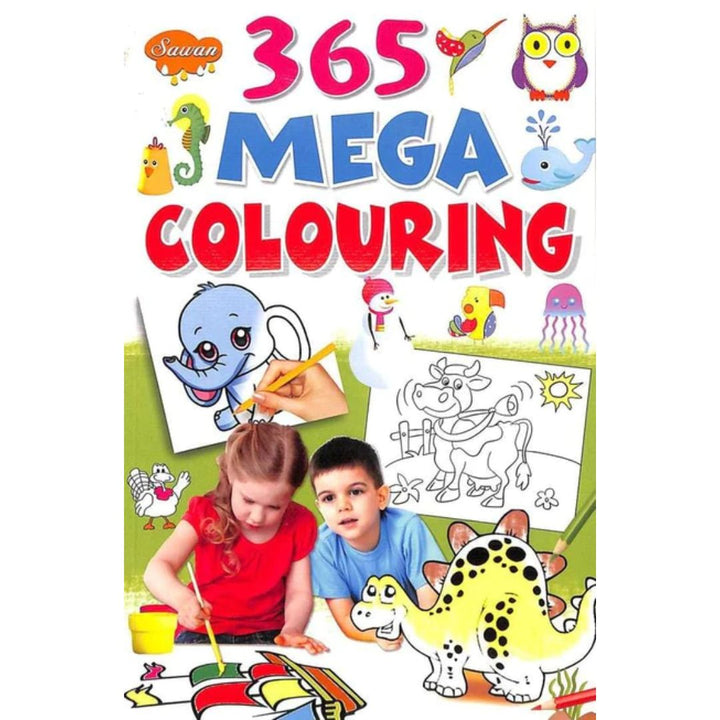 365 Great Mega Colouring Book