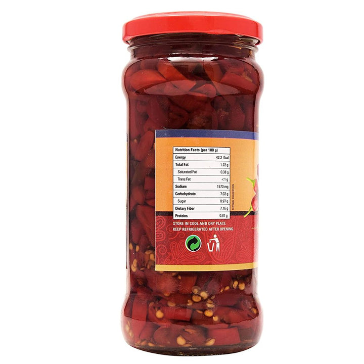 Abbie's Red Paprika Sliced In Brine, 350g