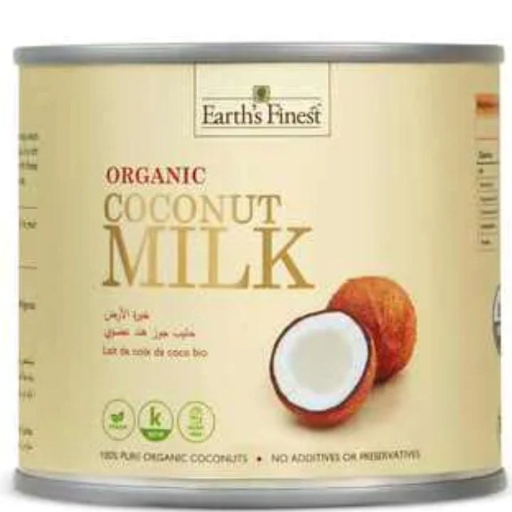 Earths Finest Organic Coconut Milk, 200ml