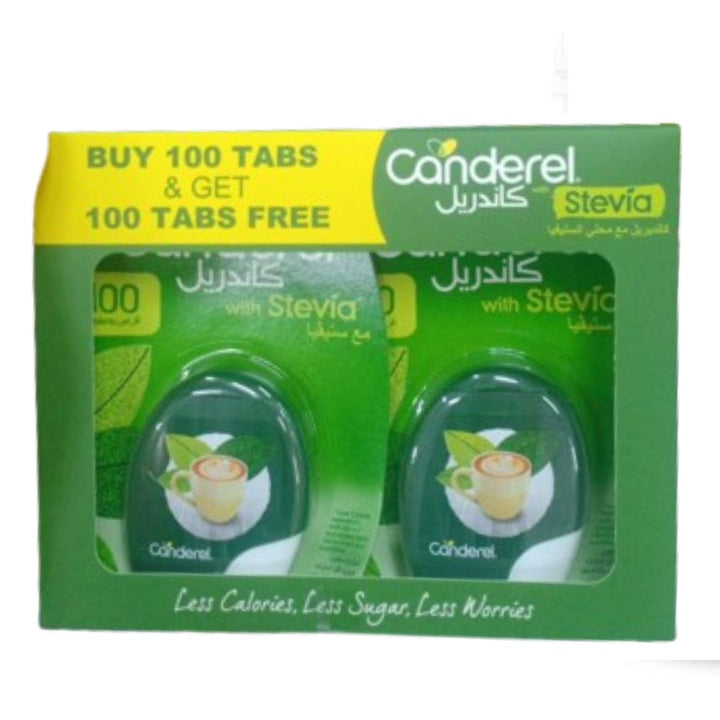 Canderel Green Stevia Sweeteners, 2x100tabs