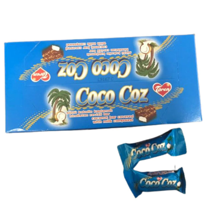 Toren Coco Coz Coconut Bar Covered With Milk Compound, 24x12g