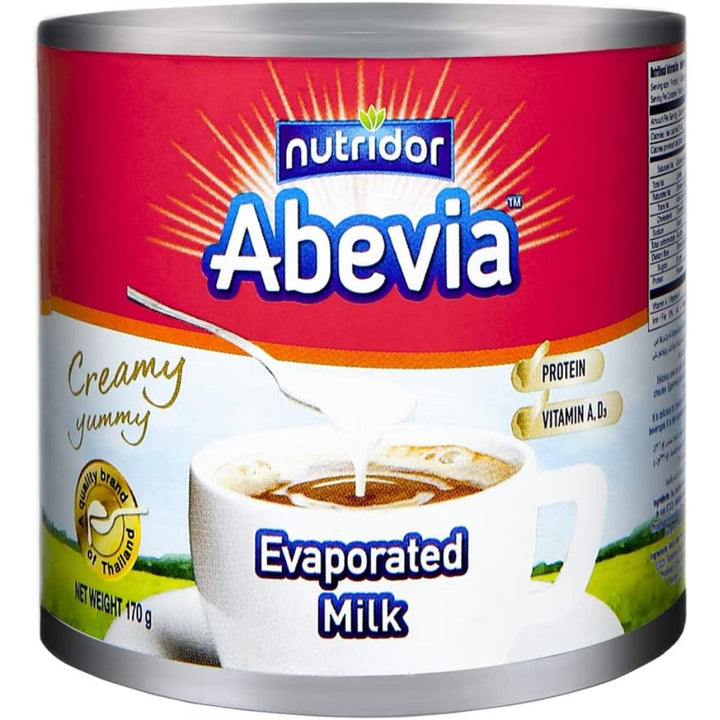 Abevia Nutridor Evaporated Milk, 170g