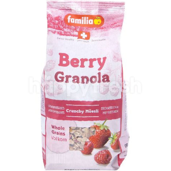 Berry Granola Crunchy Muesli With Strawberries And Raspberries, 375g