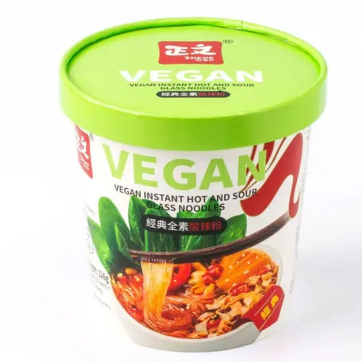 Zheng Wen Vegan Instant Hot & Sour Glass Noodles, 151g