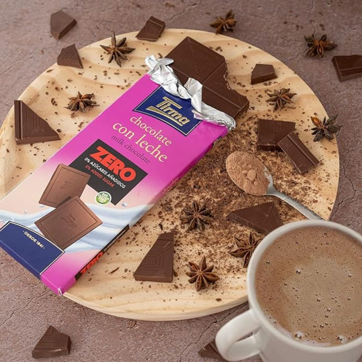 Tirma Chocolate Con Leche Milk Chocolate - Zero Sugar, 125g