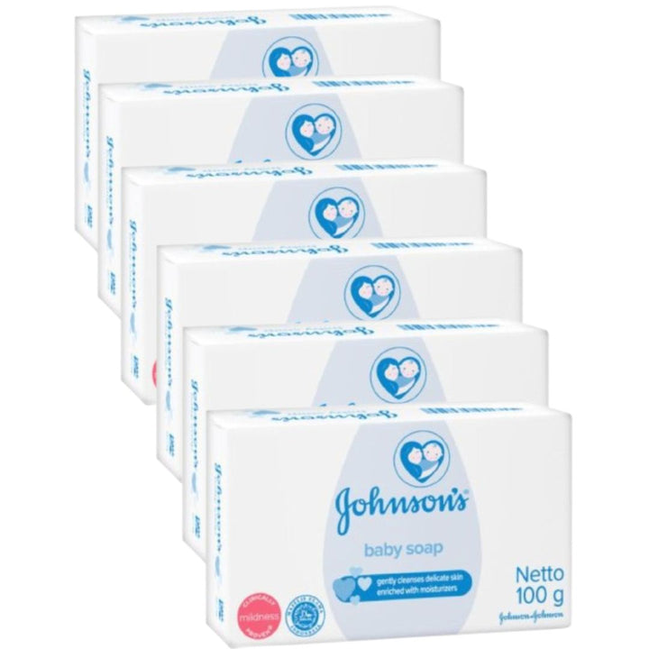 Johnson's Baby Soap, 6x100g