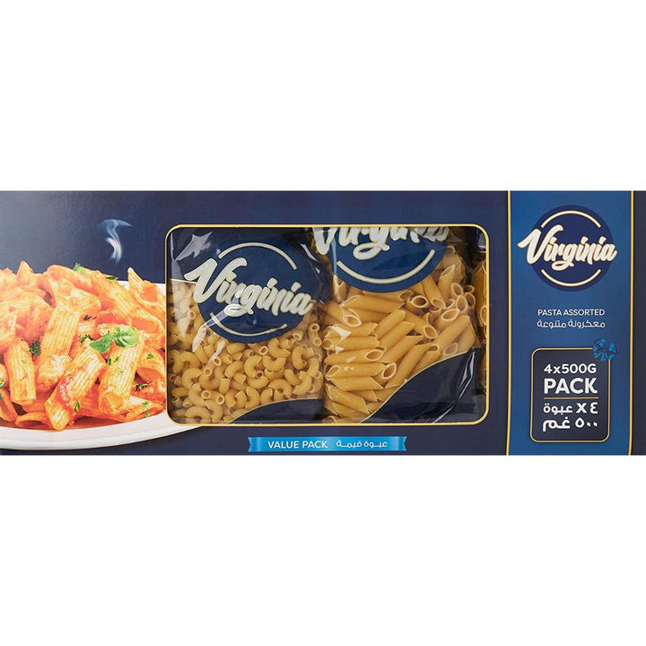 Virginia Pasta Assorted, 4 X 500g