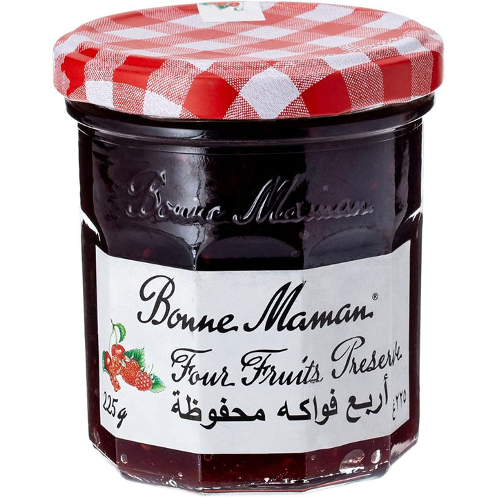 Bonne Maman Four Fruits Preserve Jam, 225g