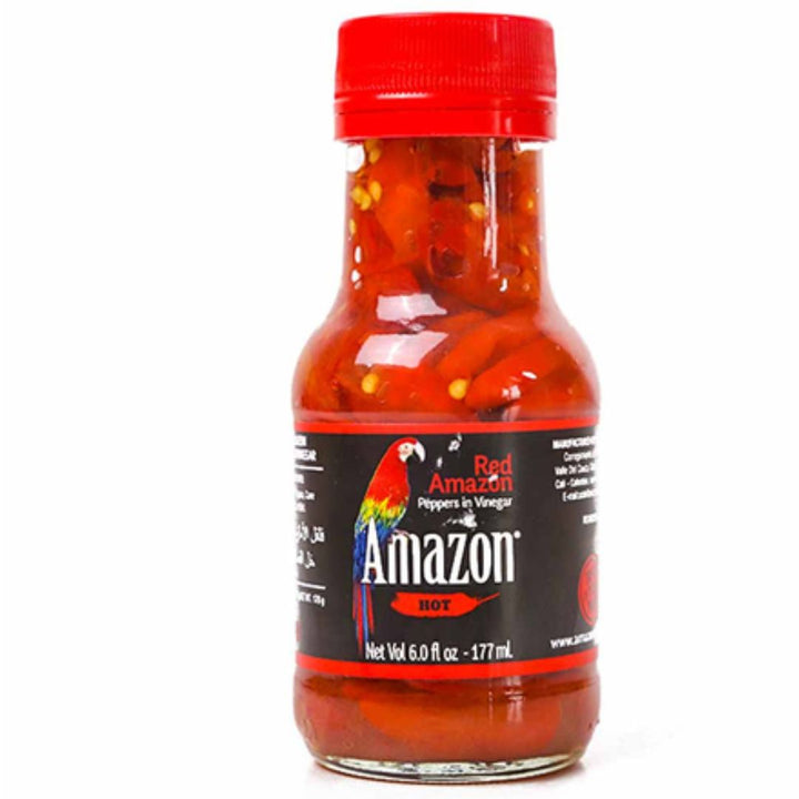 Amazon, Red Hot Sauce Pepppers Vinegar Sauce, 178g