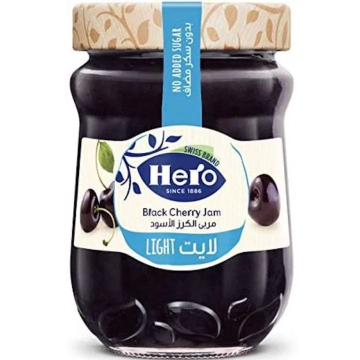 Hero Light Blackcherry Jam, 320g