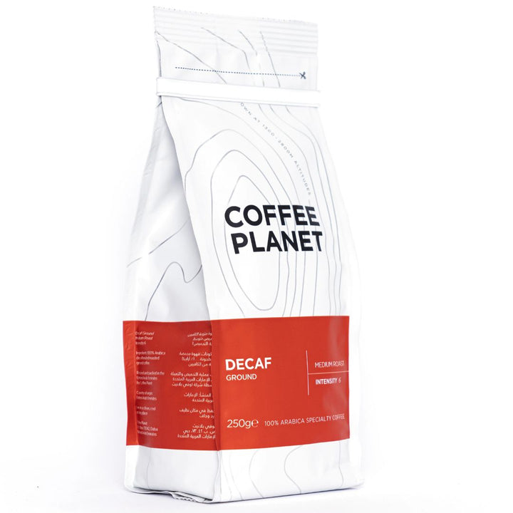 Coffee Planet Decaf Ground Coffee, 250g