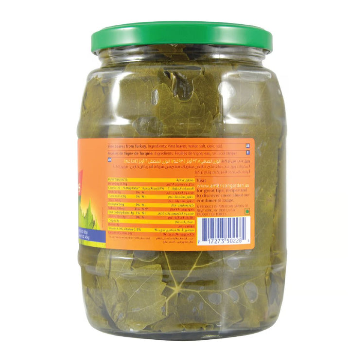 American Garden Vine Leaves, 930g