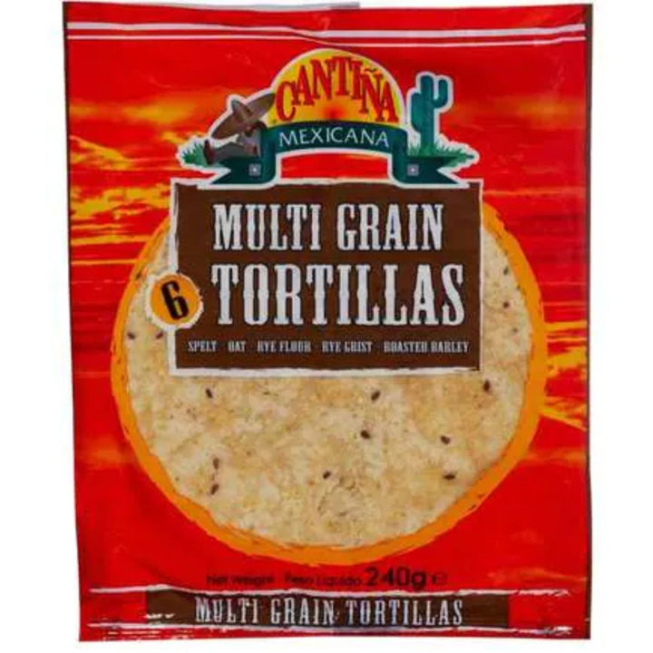 Cantina Mexicana Multigrain Tortillas, 240g