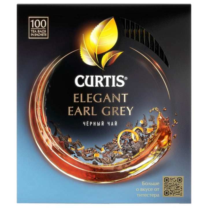 Curtis Elegant Earl Grey Black Tea, 100 Tea Bags