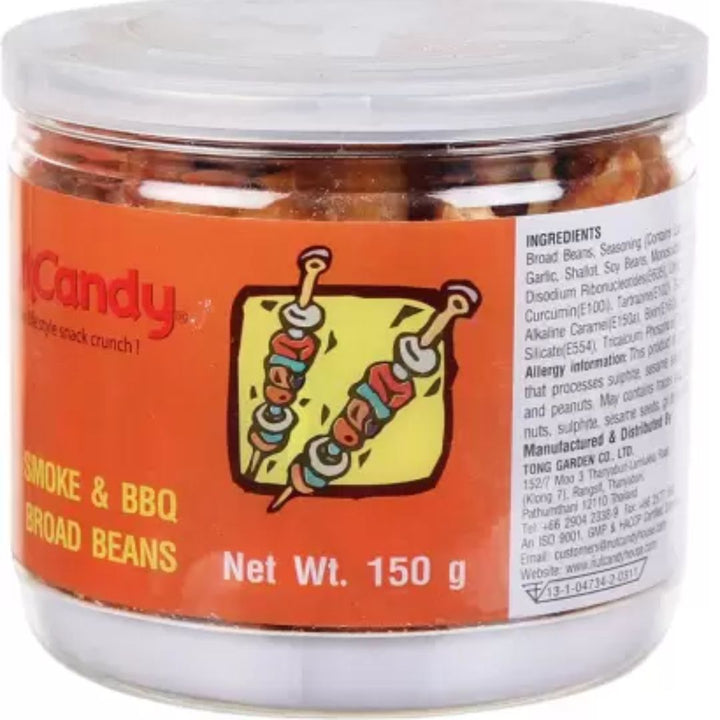 Nut Candy Smoke & Barbecue Broad Beans, 150g