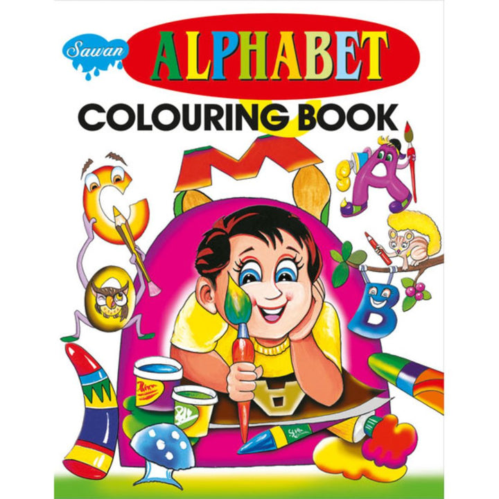 Alphabet Colouring Book