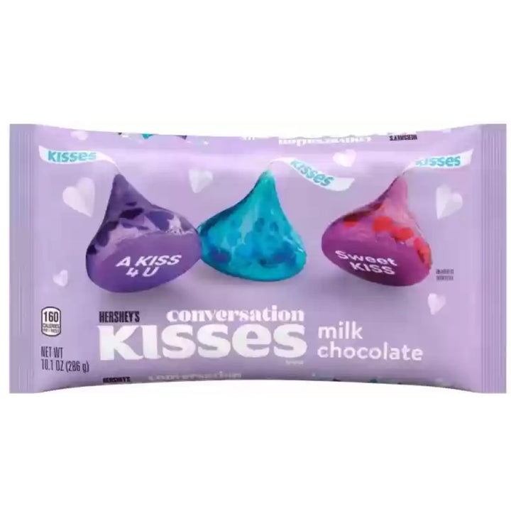 Hersheys Kisses Conversation Milk Chocolate Sweet Kiss, 286g