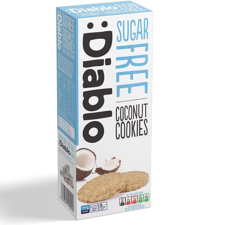 Diablo Sugar Free Coconut Cookies, 150g