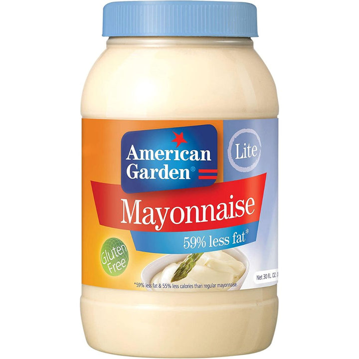 American Garden Lite Real Mayonnaise Sauce,  887ml