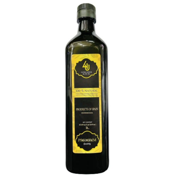 4U Extra Virgin Olive Oil, 1L