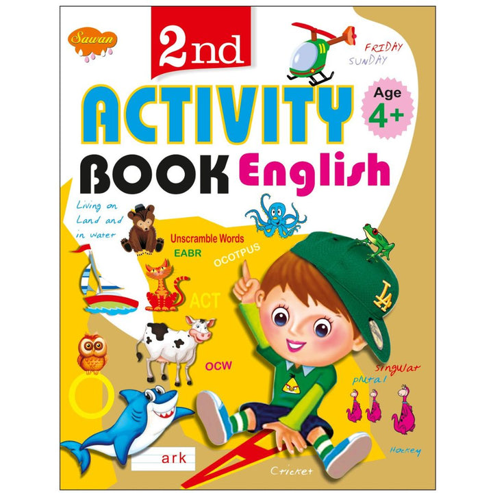 2nd Activity Book English, 4+