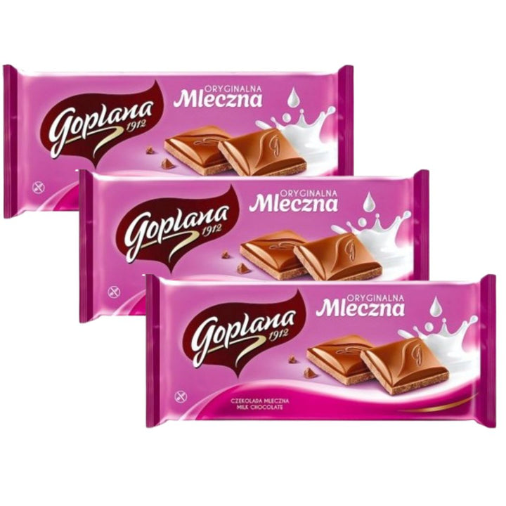 Goplana Original Milk Chocolate, 3x90g