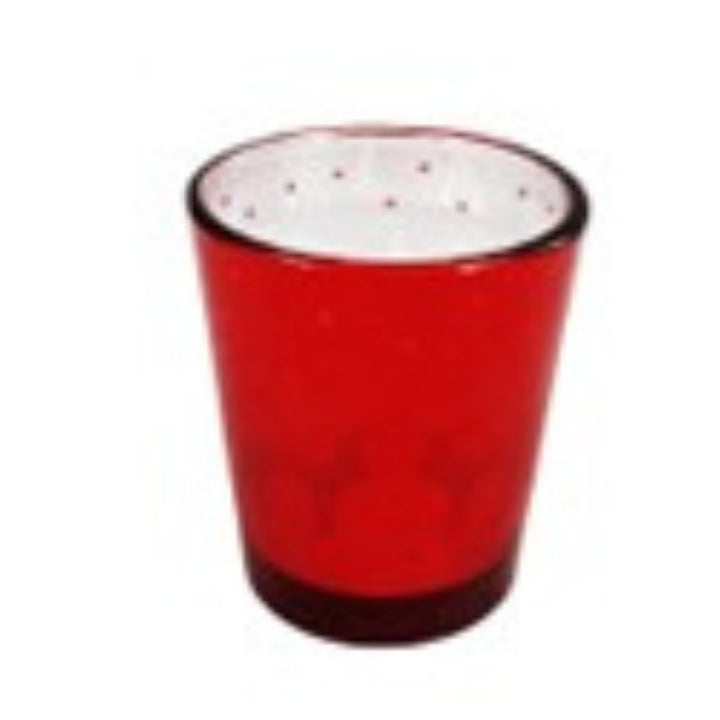 Xmas Scent Candle Red Jar 1Pc, 5.2cm