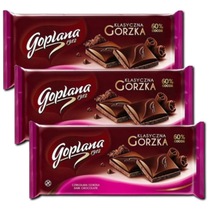 Goplana Classic Bitter Chocolate 3x90g