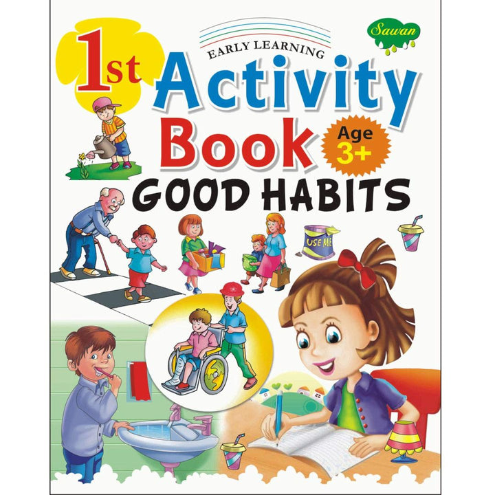 1st Activity Good Habits Book - English, 3+