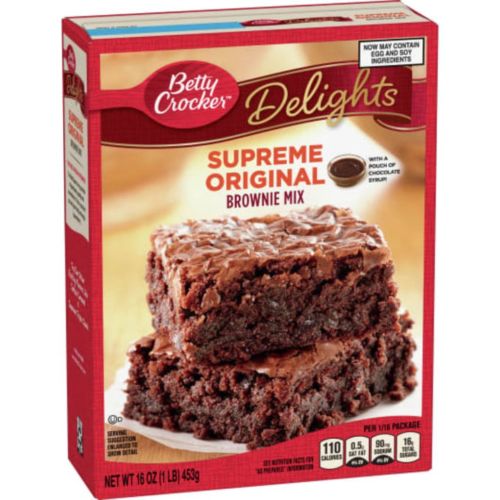 Betty Crocke Supreme Original Brownie Mix, 453g